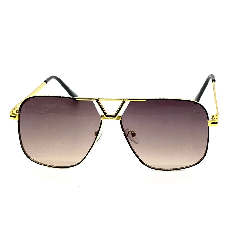 Men Sunglasses Designer‎ Fashion Square Sun Protectin Fancy Classy 2025 Shades